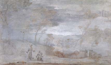 Claude Lorrain Christ and the Magdalen (mk17)